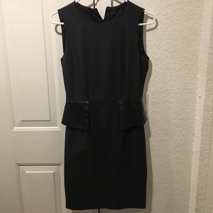Zara leather dress